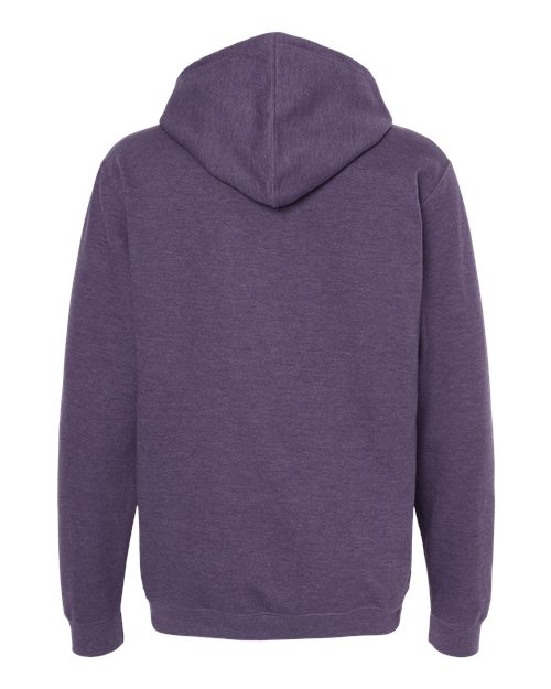 Unisex Pullover Hoodie — Heather Purple