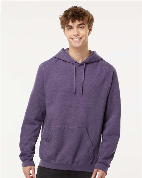 Unisex Pullover Hoodie — Heather Purple