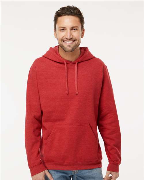 Unisex Pullover Hoodie — Heather Red