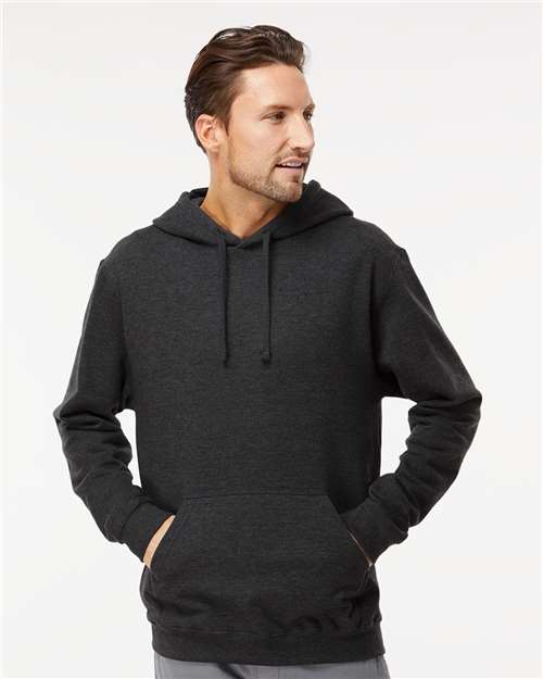 Unisex Pullover Hoodie — Jet Black Heather