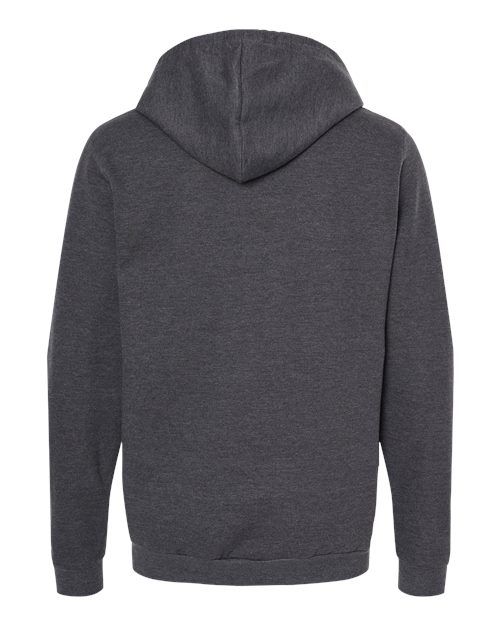 Unisex Zipper Fleece Hoodie — Dark Heather