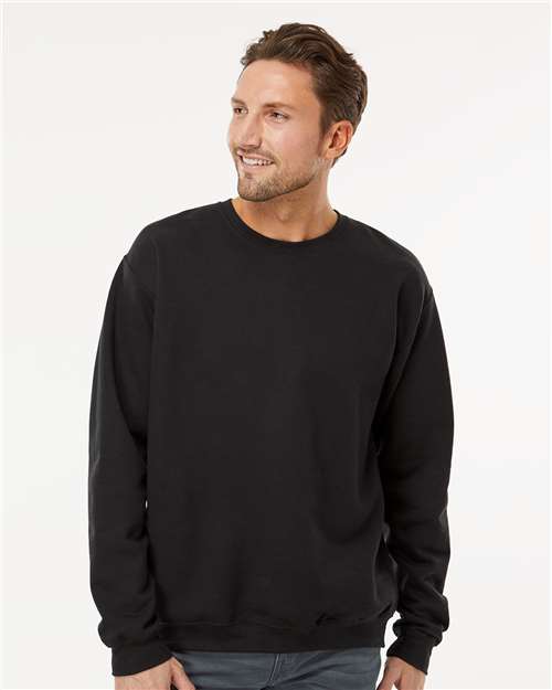 Unisex Crewneck Fleece — Black