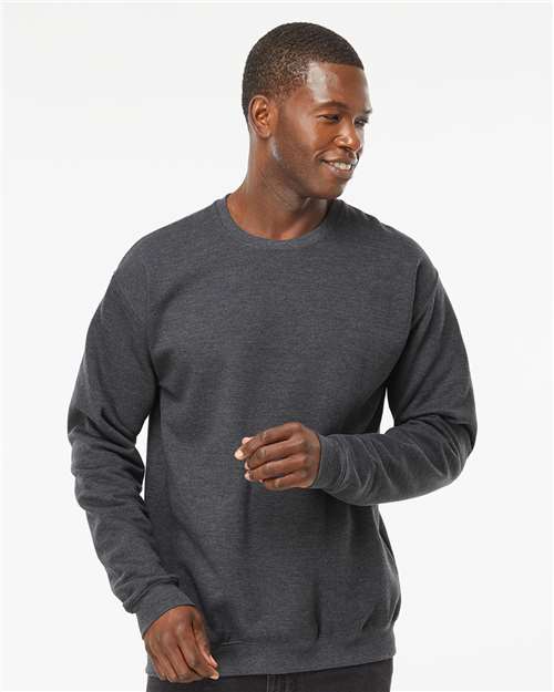 Unisex Crewneck Fleece — Dark Heather