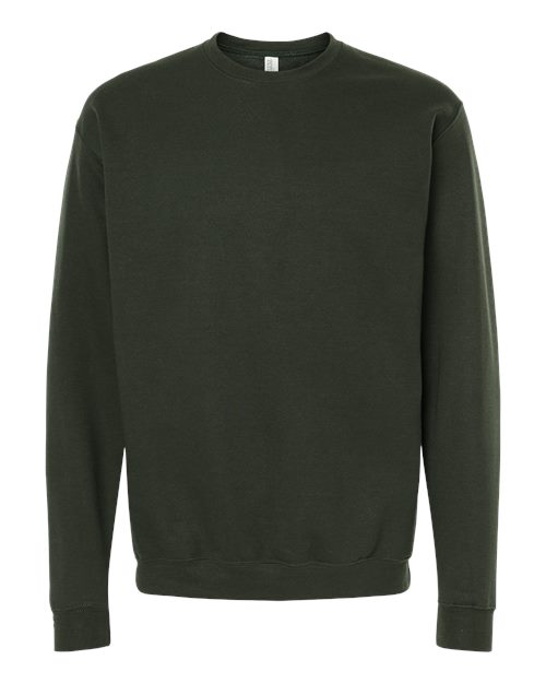 Unisex Crewneck Fleece — Forest Green