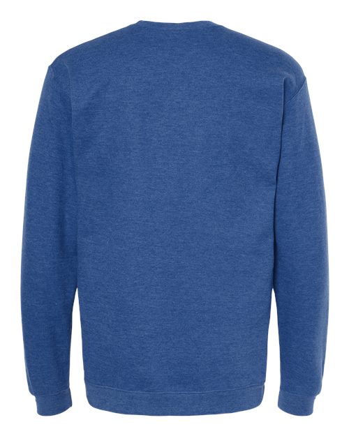 Unisex Crewneck Fleece — Heather Royal