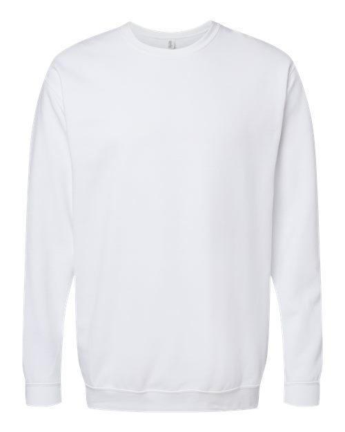 Unisex Crewneck Fleece — White