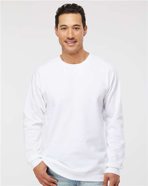 Unisex Crewneck Fleece — White