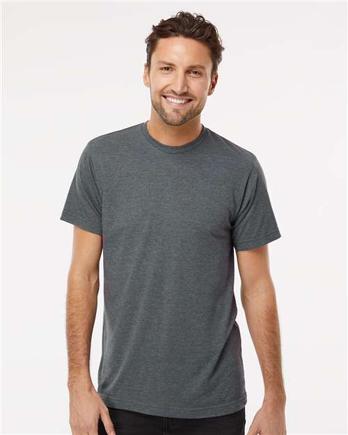 Deluxe Blend T-Shirt — Heather Charcoal