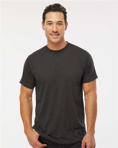 Deluxe Blend T-Shirt — Heather Graphite