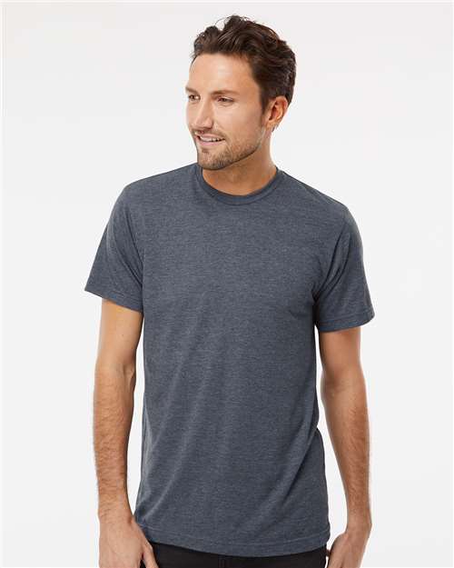 Deluxe Blend T-Shirt — Heather Navy