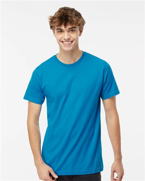 Fine Jersey T-Shirt — Fine Turquoise