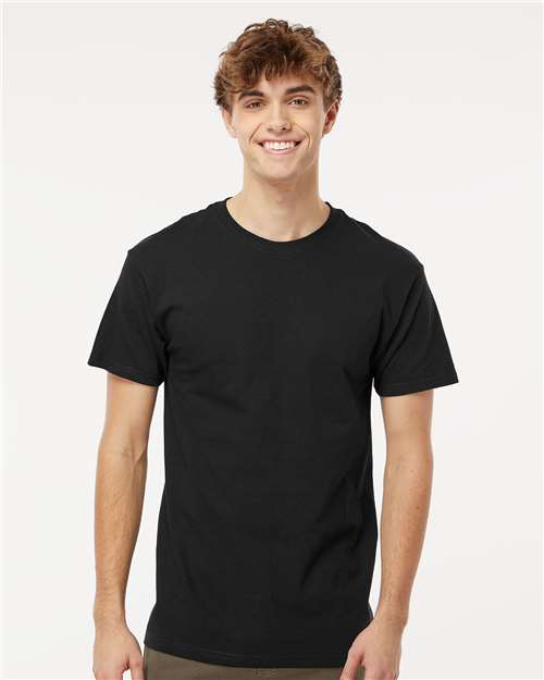 Men's Gold Soft Touch T-Shirt — Black