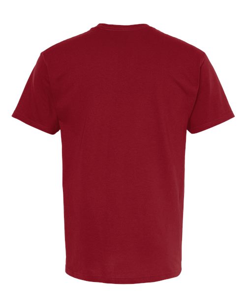 Men's Gold Soft Touch T-Shirt — Cardinal Red
