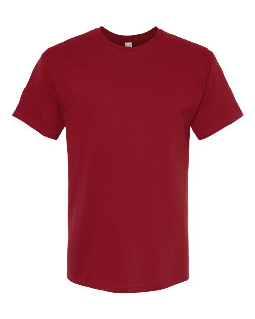 Men's Gold Soft Touch T-Shirt — Cardinal Red