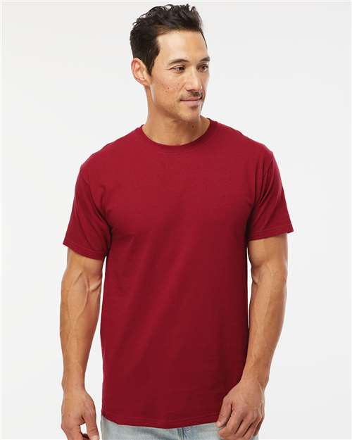 Men's Gold Soft Touch T-Shirt — Cardinal Red