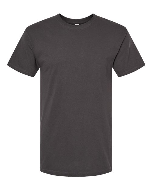 Men's Gold Soft Touch T-Shirt — Charcoal
