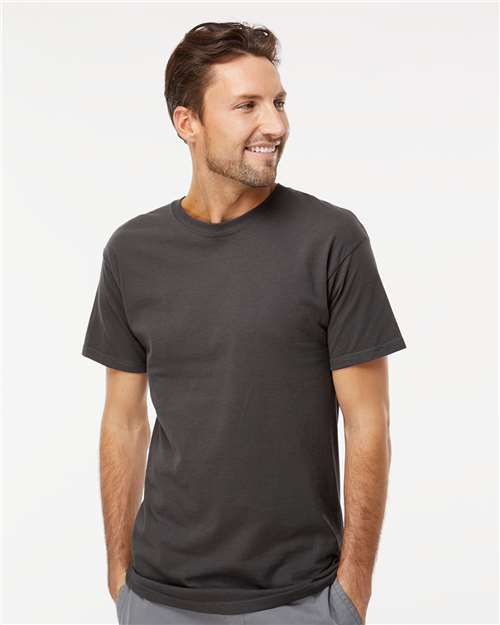 Men's Gold Soft Touch T-Shirt — Charcoal