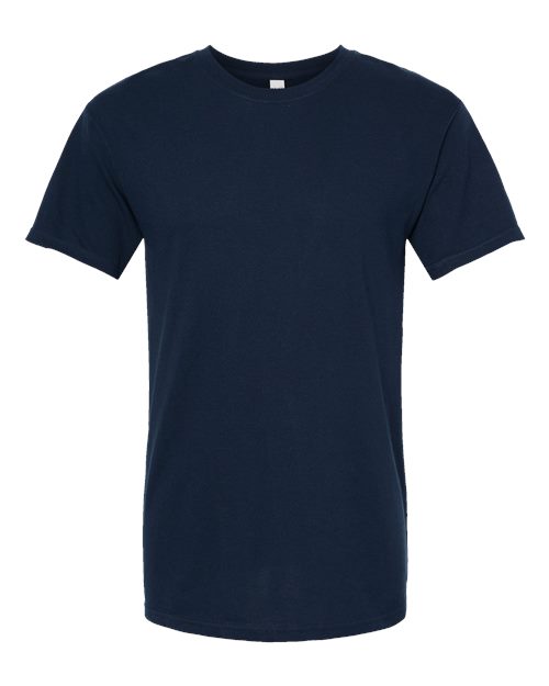 Men's Gold Soft Touch T-Shirt — Deep Navy