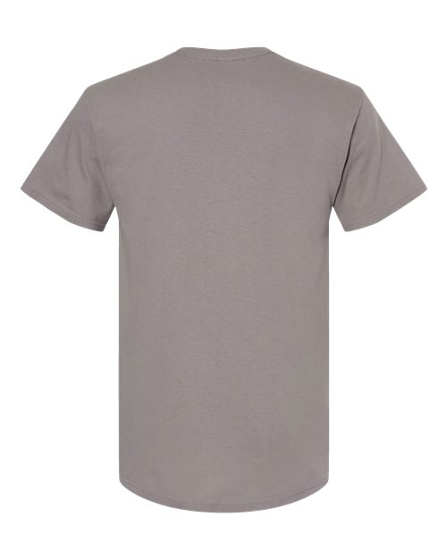 Men's Gold Soft Touch T-Shirt — Gravel