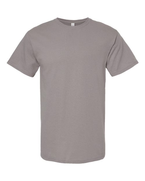 Men's Gold Soft Touch T-Shirt — Gravel