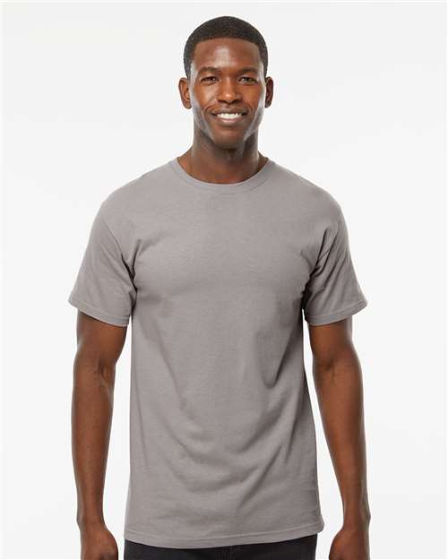 Men's Gold Soft Touch T-Shirt — Gravel