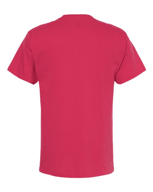 Men's Gold Soft Touch T-Shirt — Heliconia