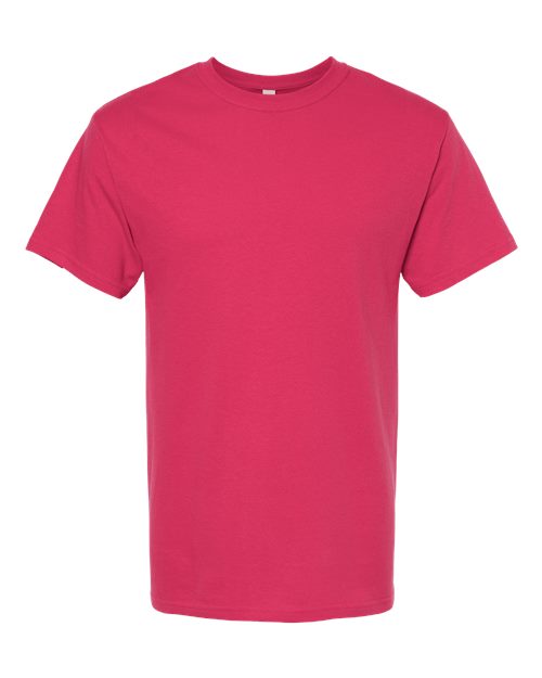 Men's Gold Soft Touch T-Shirt — Heliconia