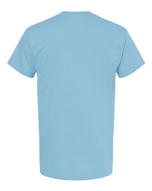 Men's Gold Soft Touch T-Shirt — Light Blue
