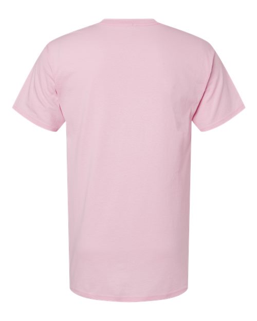 Men's Gold Soft Touch T-Shirt — Light Pink