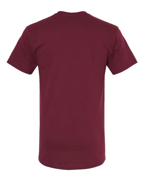 Men's Gold Soft Touch T-Shirt — Maroon