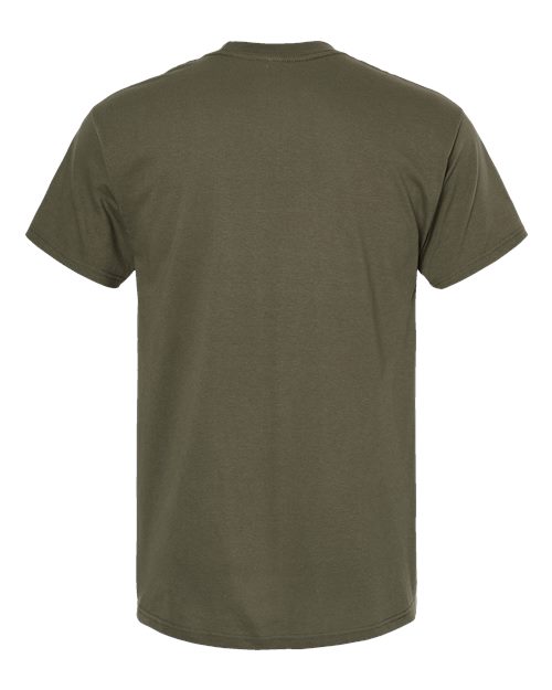 Men's Gold Soft Touch T-Shirt — Military Green