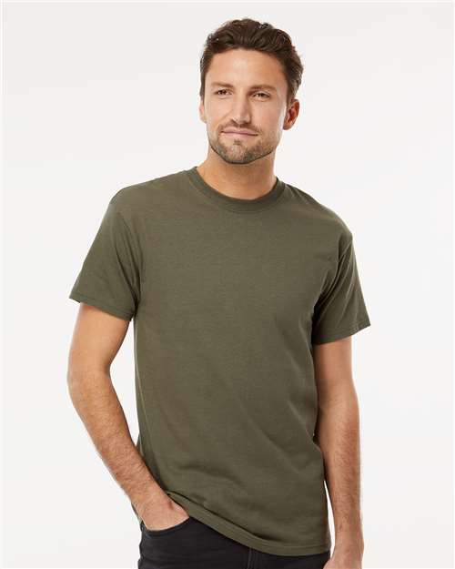 Men's Gold Soft Touch T-Shirt — Military Green