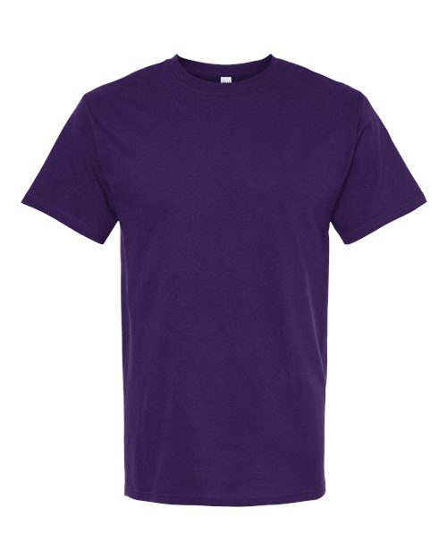 Men's Gold Soft Touch T-Shirt — Purple
