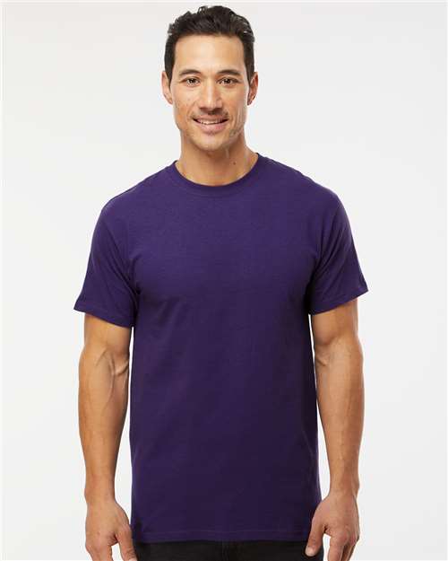 Men's Gold Soft Touch T-Shirt — Purple