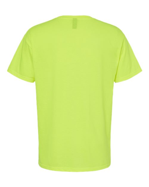 Men's Gold Soft Touch T-Shirt — Safety Green