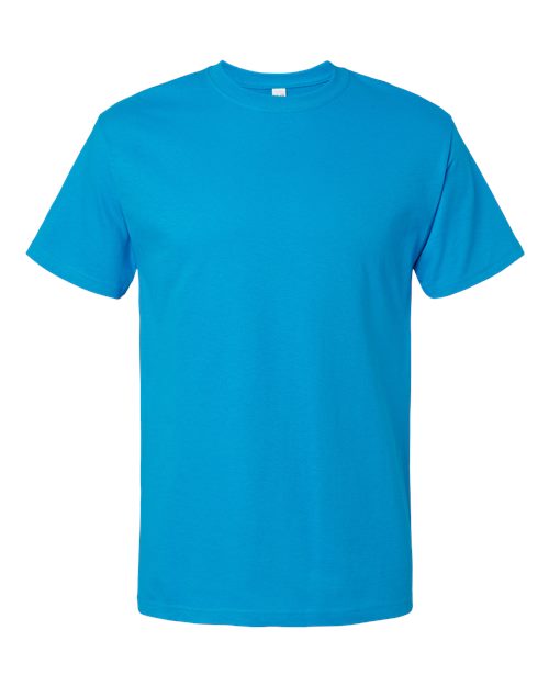 Men's Gold Soft Touch T-Shirt — Sapphire