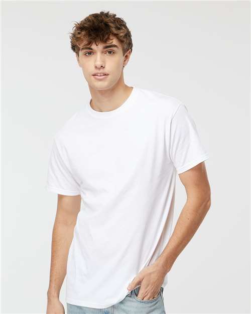 Men's Gold Soft Touch T-Shirt — White