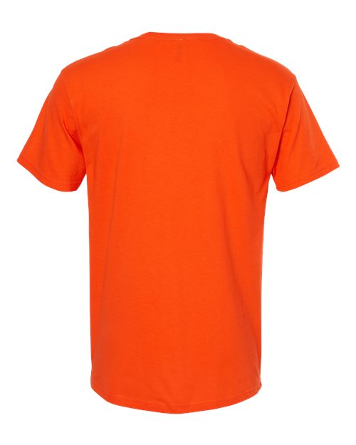 Men's Gold Soft Touch T-Shirt — Orange