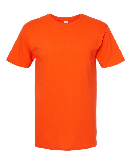 Men's Gold Soft Touch T-Shirt — Orange