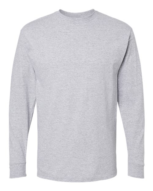 Unisex Gold Soft Touch Long Sleeve T-Shirt — Athletic Heather