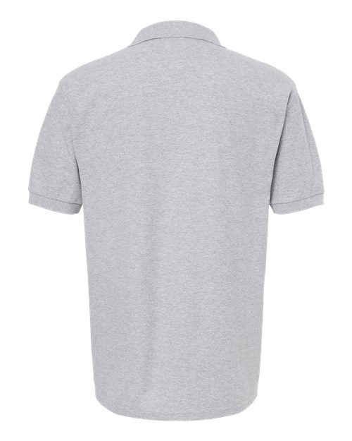 Ring-Spun Piqué Polo — Athletic Grey