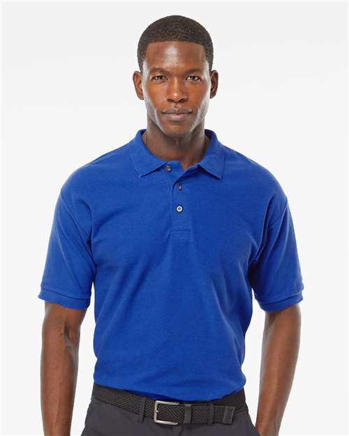 Ring-Spun Piqué Polo — Royal
