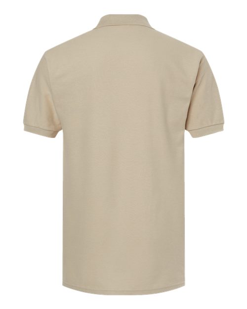 Ring-Spun Piqué Polo — Sand
