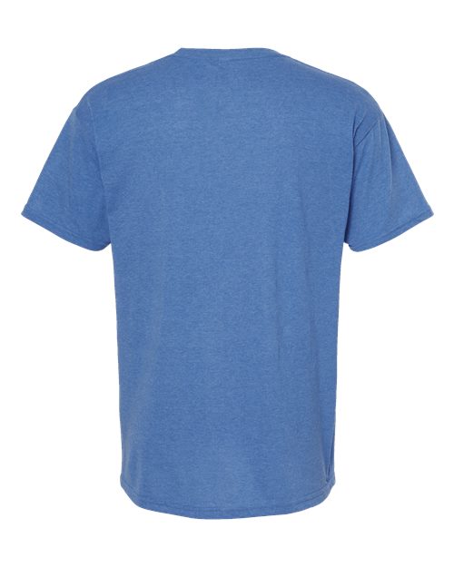 Men's Gold Soft Touch T-Shirt — Heather Royal