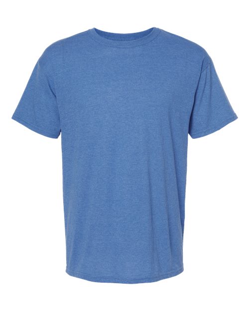 Men's Gold Soft Touch T-Shirt — Heather Royal