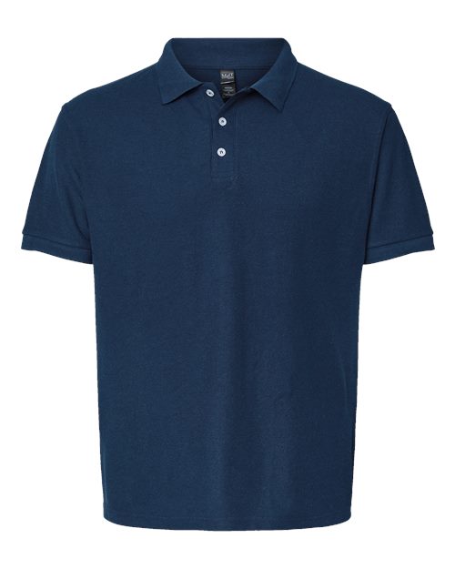Soft Touch Polo — Bright Navy