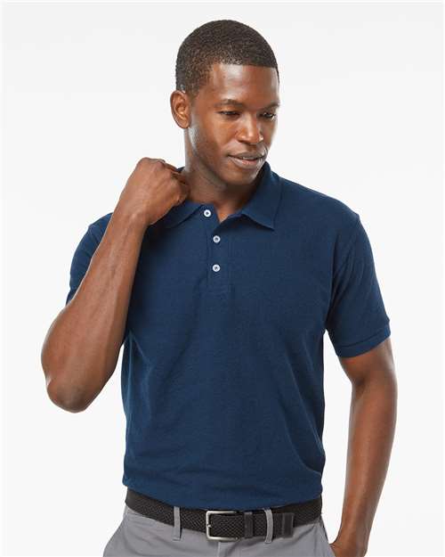 Soft Touch Polo — Bright Navy