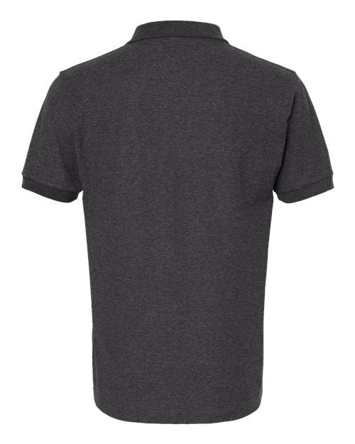 Soft Touch Polo — Dark Heather