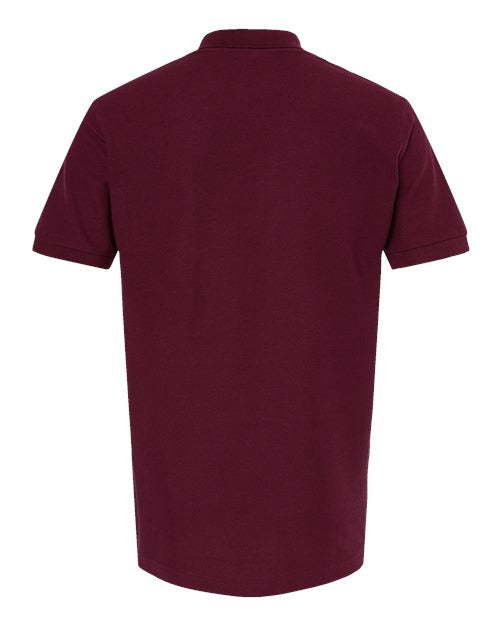 Soft Touch Polo — Maroon