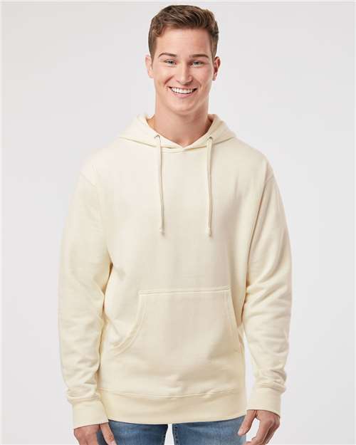 Unisex Midweight Hooded Sweatshirt — Bone